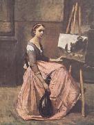 L'atelier (mk11)  Jean Baptiste Camille  Corot